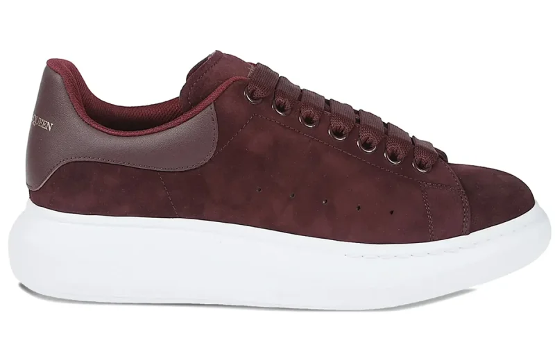 Alexander Mcqueen Oversized 'Burgundy Suède' Sneaker