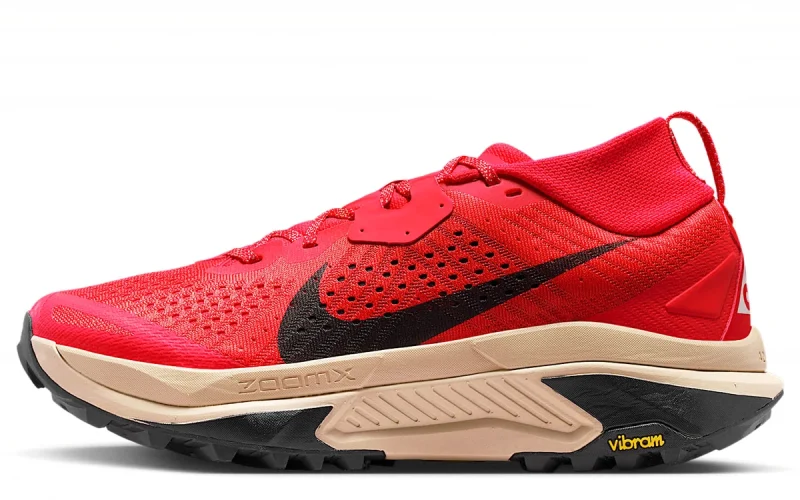 Nike ACG Zegama Trail "Light Crimson Light Orewood Brown Zwart" Herenschoen