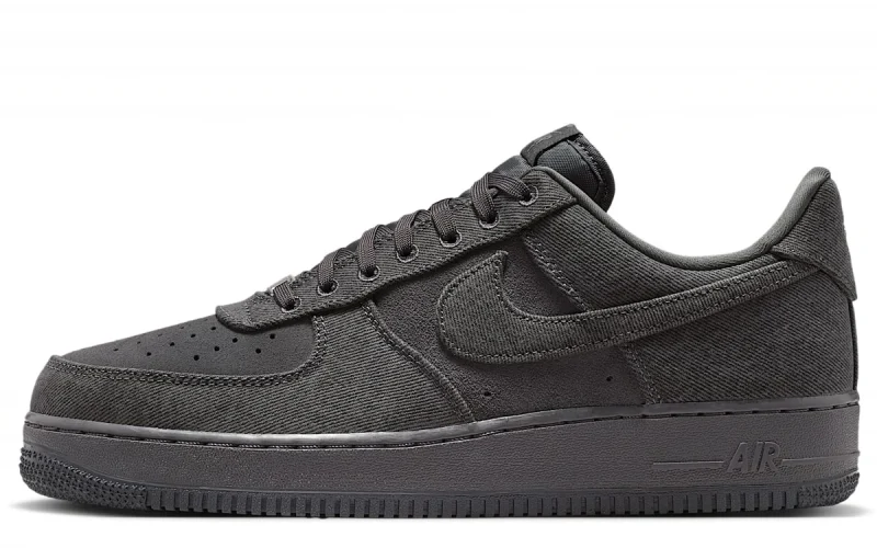 Nike Air Force 1 '07 LV8 'Denim' "Anthracite Medium Ash Metallic Silver" Herenschoen