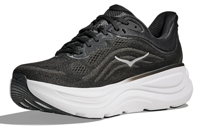 HOKA Bondi 9 "Black Vermillion" Heren schoenen