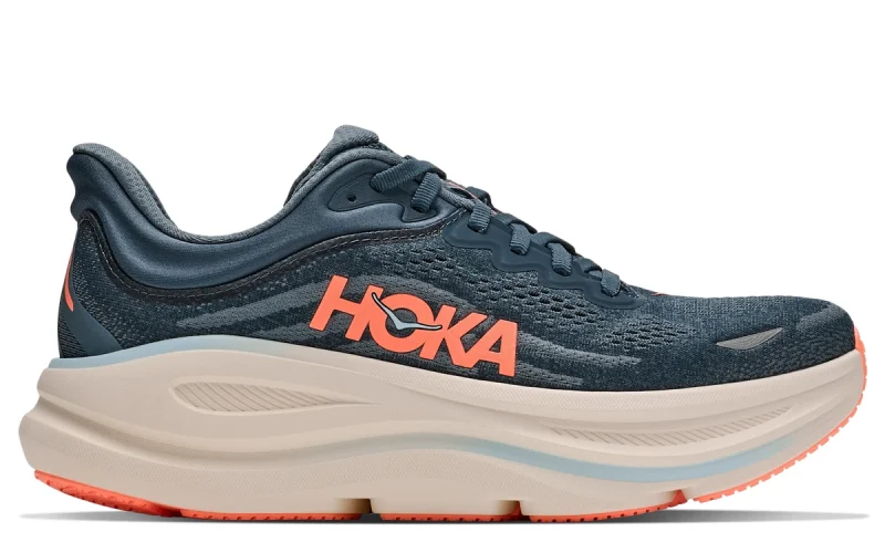 HOKA Bondi 9 "Faded Navy Slate Blue" Heren schoenen