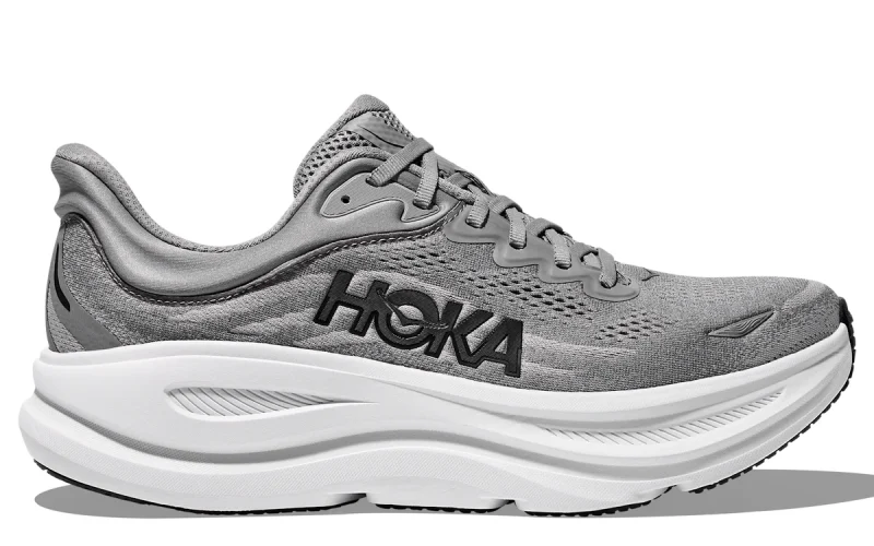 HOKA Bondi 9 "Galactic Grey Stellar Grey" Heren schoenen