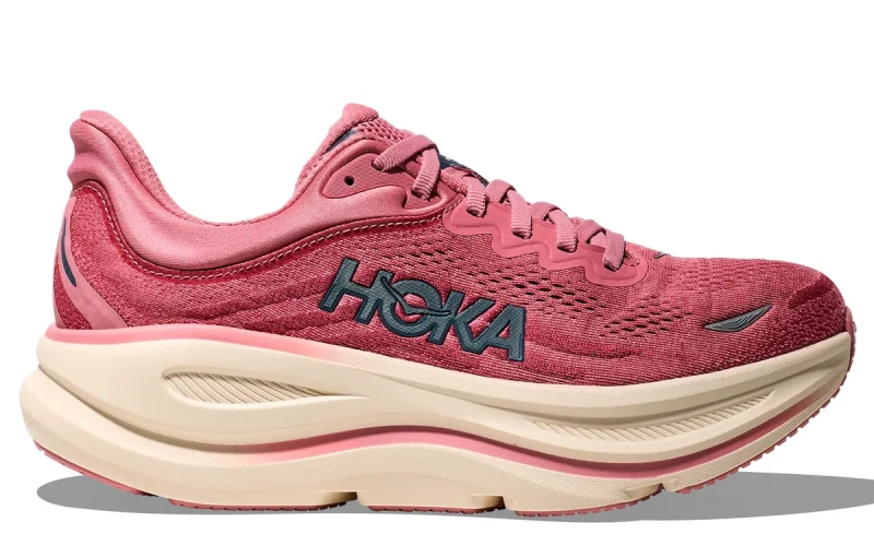 HOKA Bondi 9 "Lingonberry Cranberry" Heren schoenen