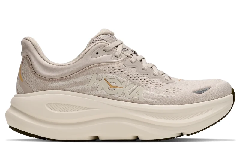 HOKA Bondi 9 "River Rock Grey Alabaster" Heren schoenen