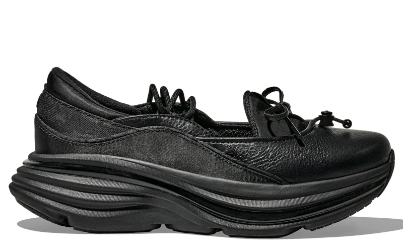 HOKA Bondi Mary Jane "Black" Heren schoenen