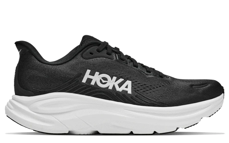 HOKA Clifton 11 "Black White" Heren schoenen