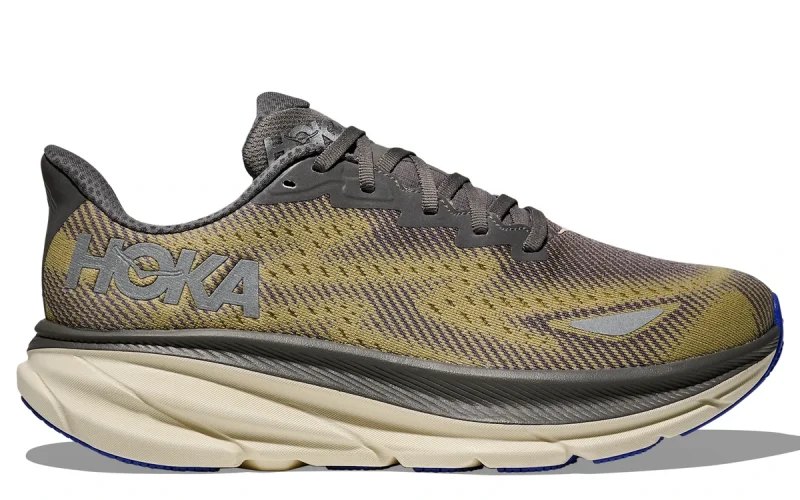 HOKA Clifton 9 GORE-TEX "Gravel Eggshell" Heren schoenen