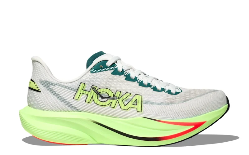 HOKA Mach 7 "Frost Neon Yuzu" Heren schoenen