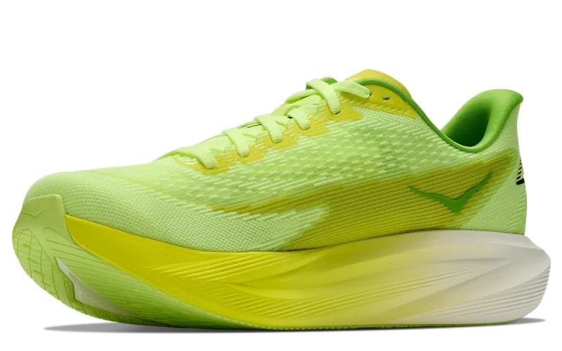 HOKA Mach 7 "Neon Yuzu Citrus" Heren schoenen