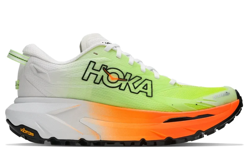 HOKA Mafate 5 "Frost Neon Tangerine" Heren schoenen