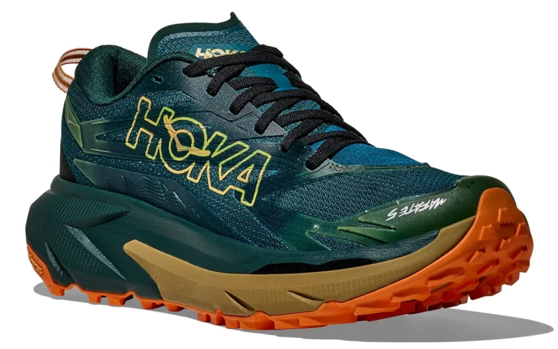 HOKA Mafate 5 "Tidal Wave Mustard Seed" Heren schoenen