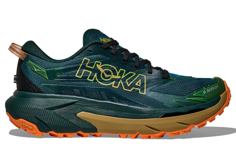 HOKA Mafate 5 "Tidal Wave Mustard Seed" Heren schoenen