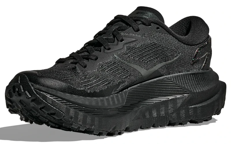 HOKA Mafate X "Black Satellite Grey" Heren schoenen
