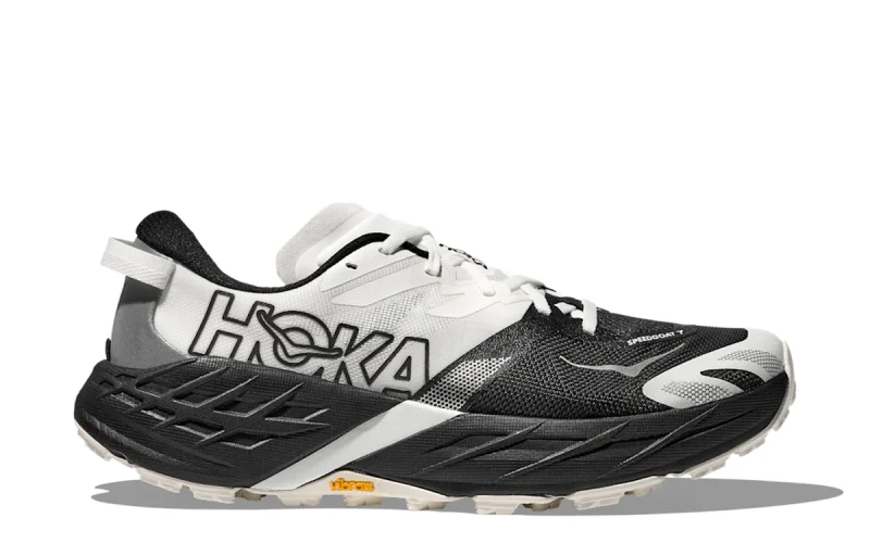 HOKA Speedgoat 7 "Black White" Heren schoenen