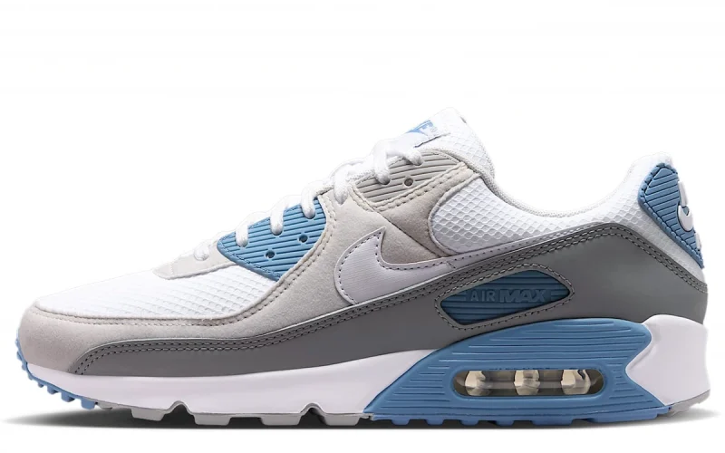 Nike Air Max 90 "Wit Light Smoke Grey Photon Dust" Herenschoen