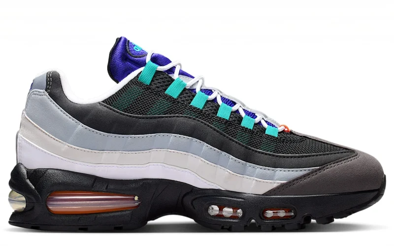 Nike Air Max 95 Big Bubble Premium "Zwart Wit Volt" Schoenen