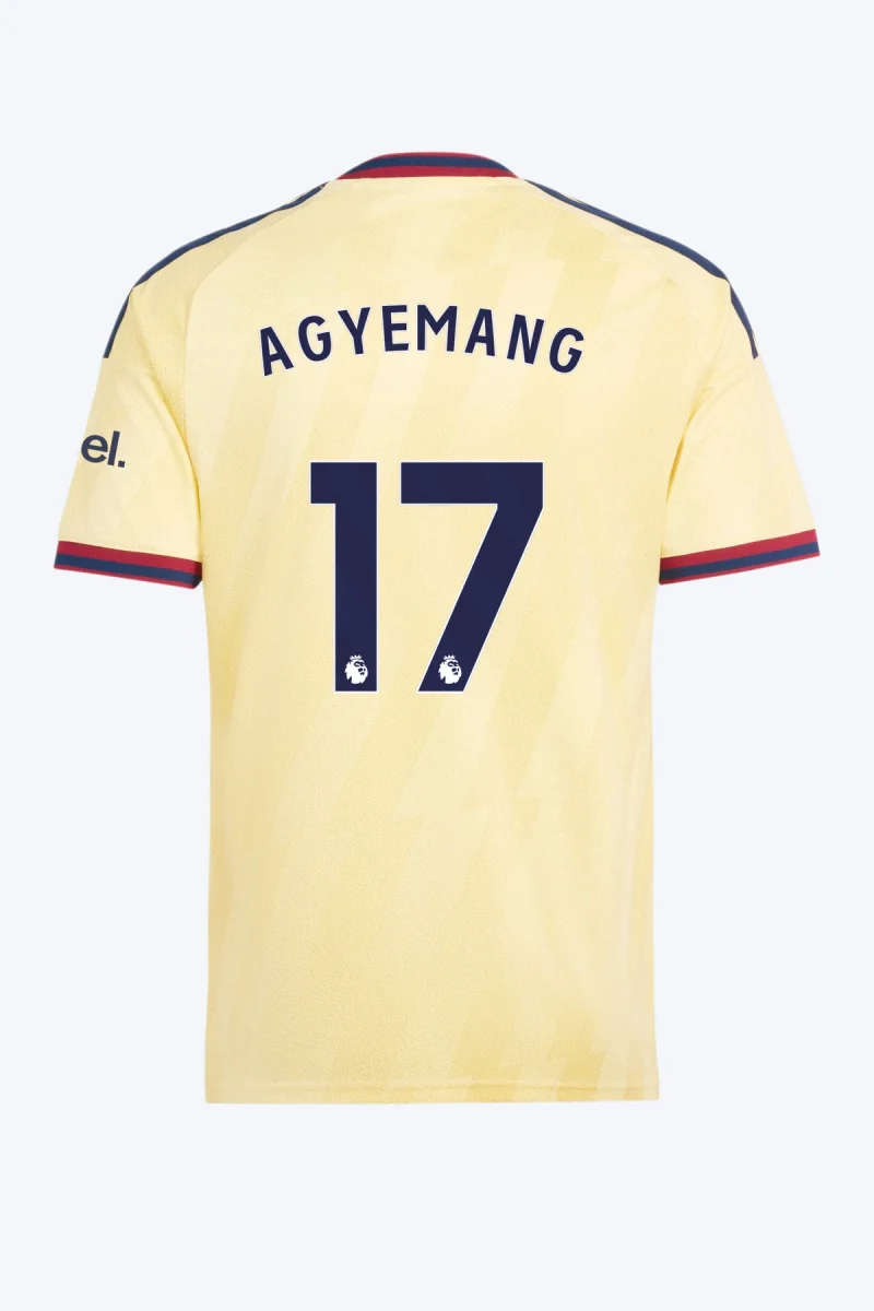 Agyemang 17 Voetbalshirt - Arsenal FC 26/27 Derde