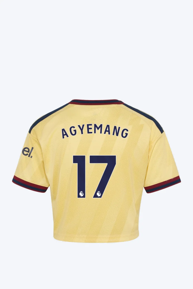 Agyemang 17 Voetbalshirt - Arsenal FC 26/27 Derde Cropped