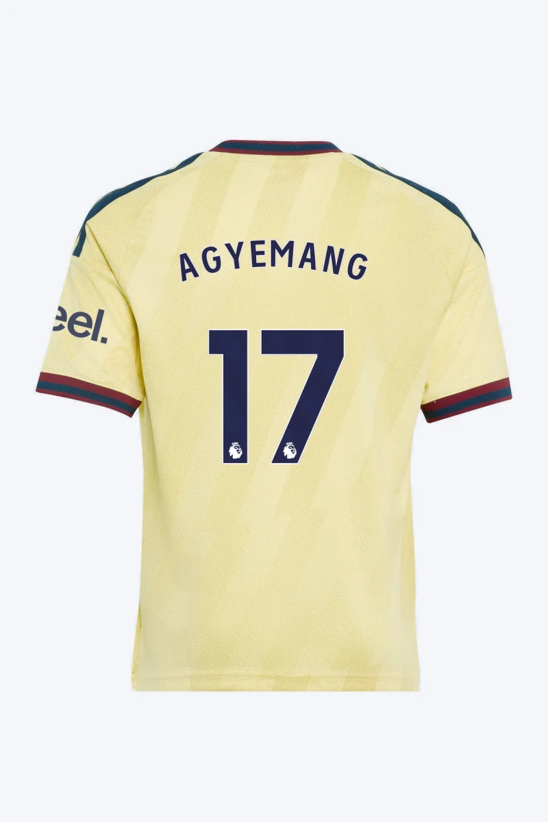 Agyemang 17 Voetbalshirt - Arsenal FC 26/27 Derde Kids
