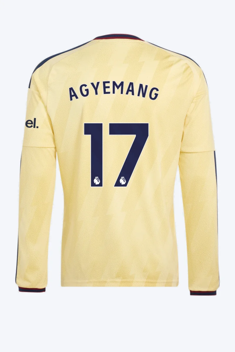 Agyemang 17 Voetbalshirt - Arsenal FC 26/27 Derde Longsleeve