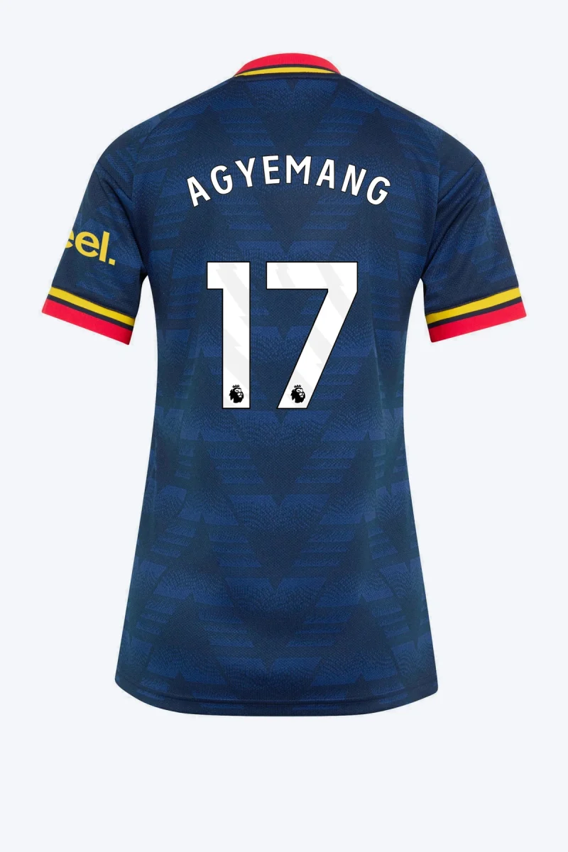 Agyemang 17 Voetbalshirt - Arsenal FC 26/27 Uit