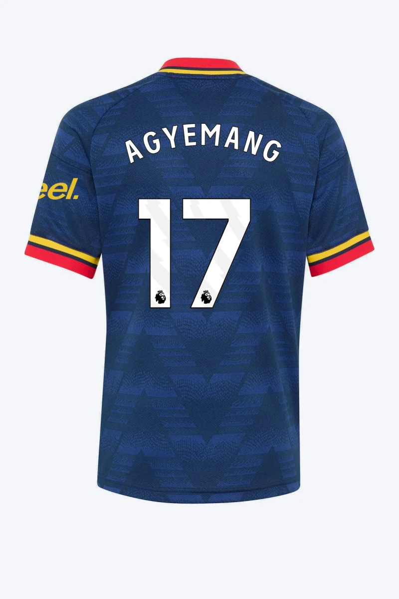 Agyemang 17 Voetbalshirt - Arsenal FC 26/27 Uit Kids