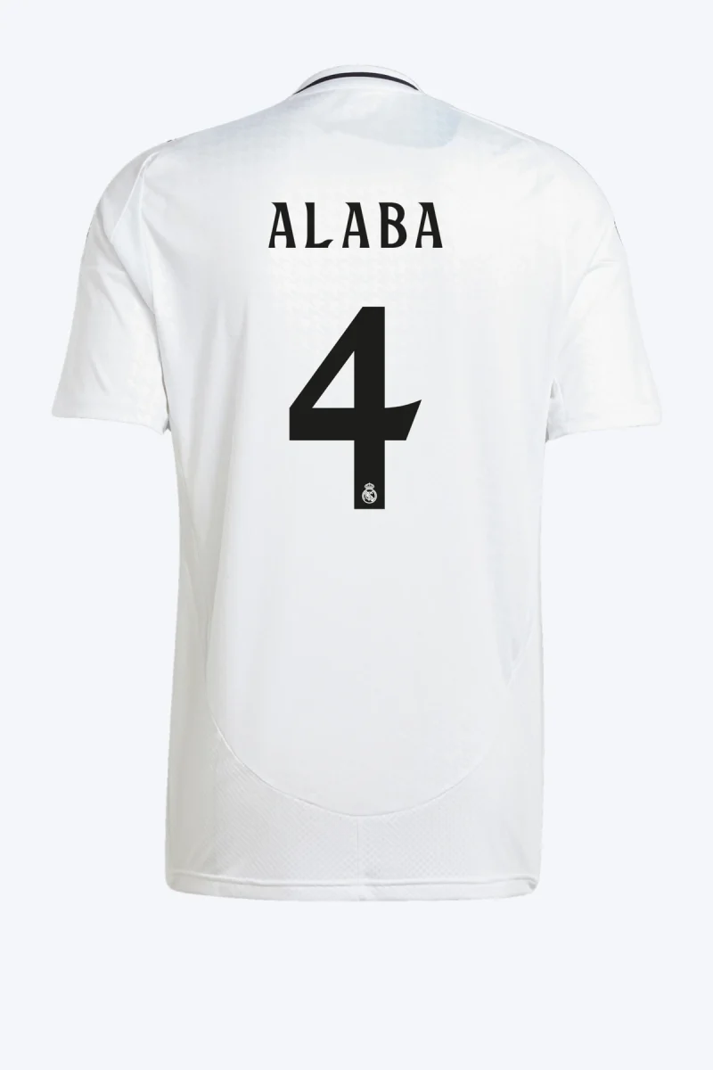 Alaba 4 Voetbalshirt - Real Madrid 24/25 Thuis