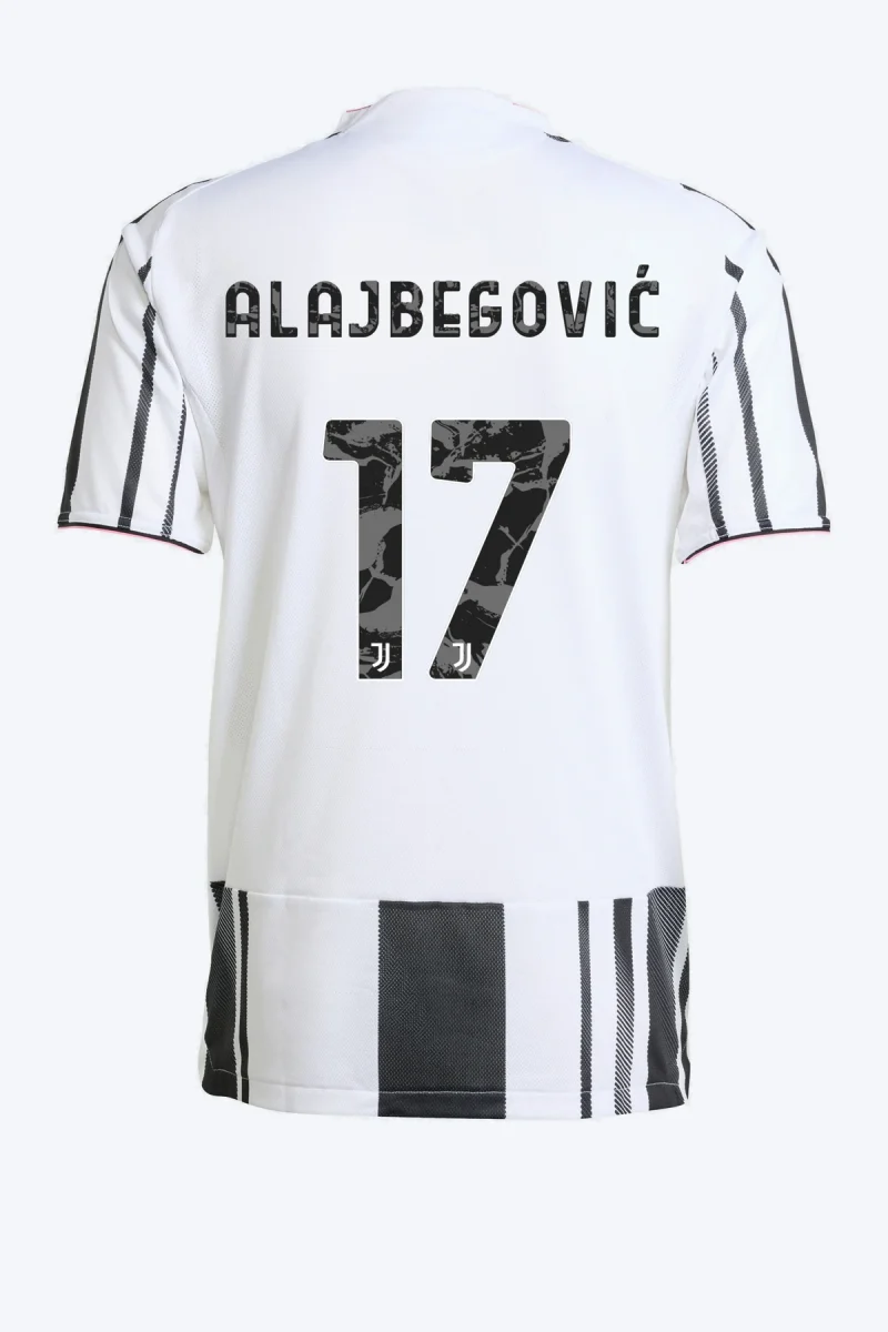 Alajbegović 17 Voetbalshirt - Juventus 25/26 Thuis Authentic