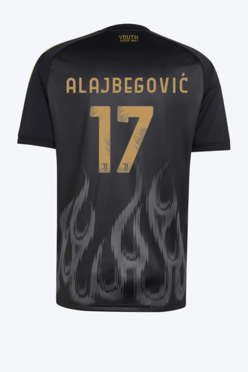 Alajbegović 17 Voetbalshirt - Juventus 26/27 Derde