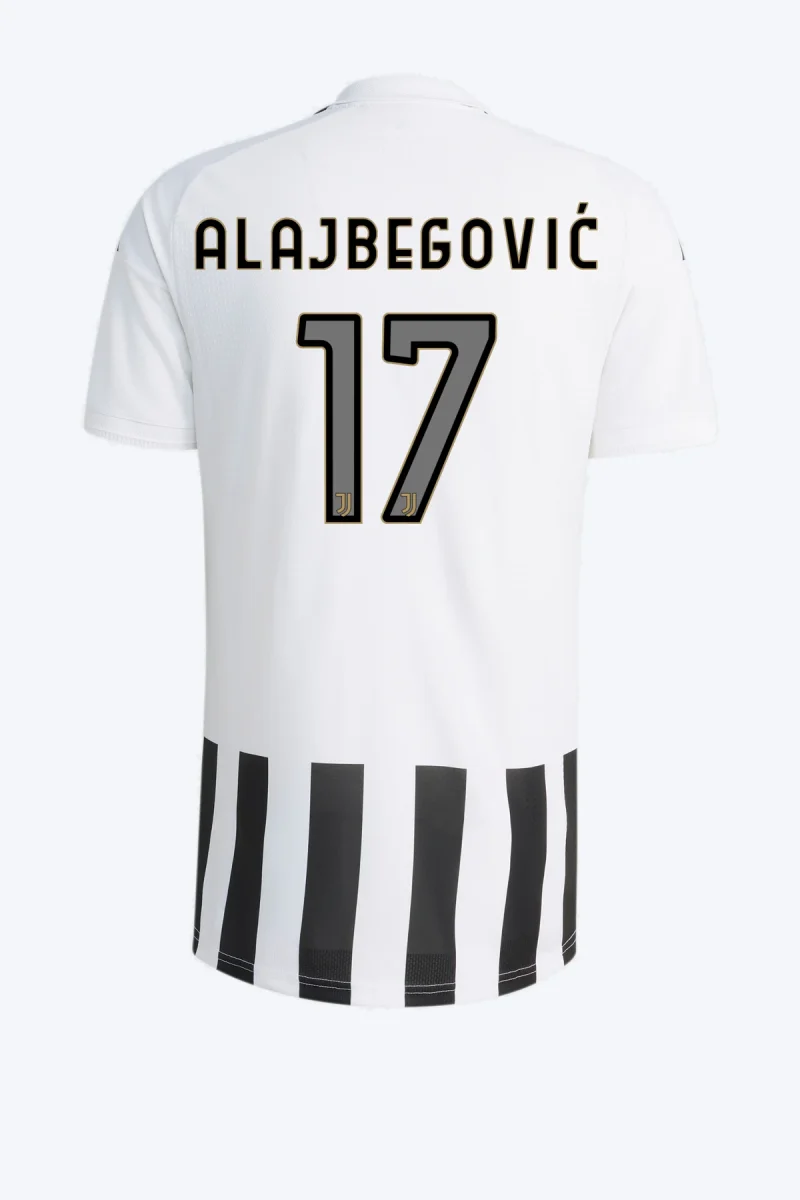 Alajbegović 17 Voetbalshirt - Juventus 26/27 Thuis Authentic