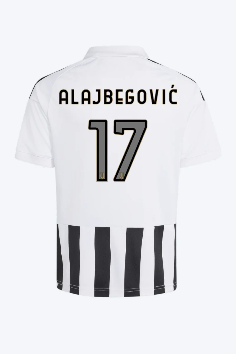 Alajbegović 17 Voetbalshirt - Juventus 26/27 Thuis Kids