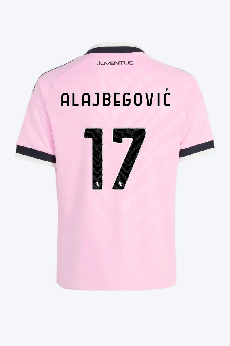 Alajbegović 17 Voetbalshirt - Juventus 26/27 Uit Kids