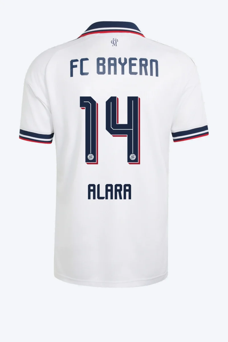 Alara 14 Voetbalshirt - FC Bayern 26/27 Uit Dames Team