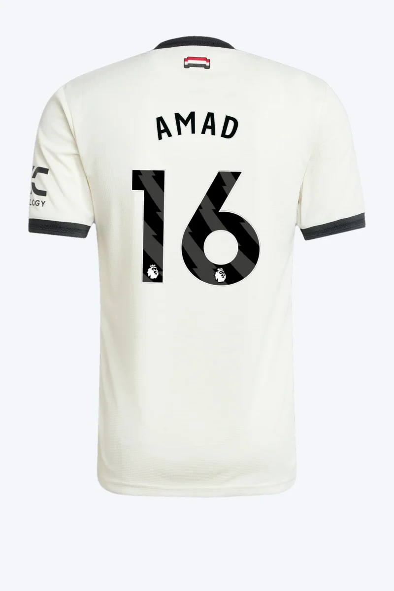 Amad 16 Voetbalshirt - Manchester United 24/25 Derde Authentic