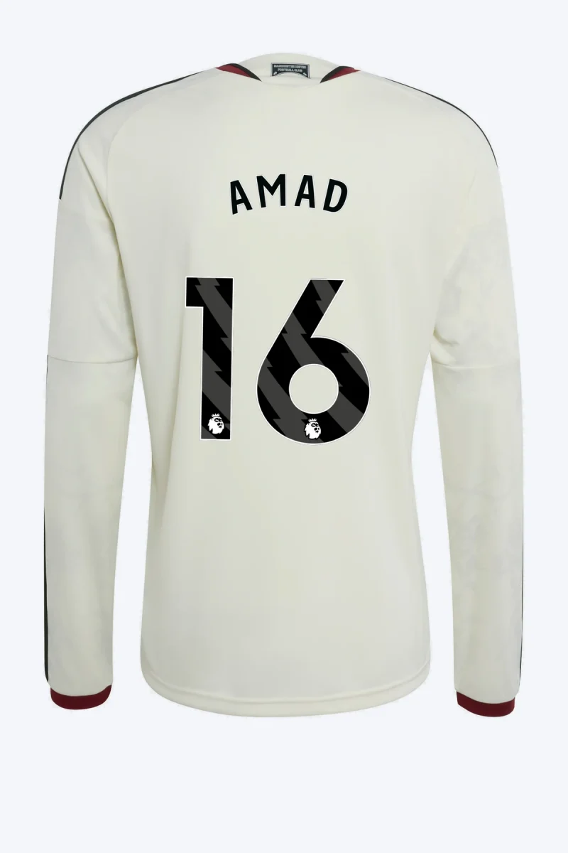 Amad 16 Voetbalshirt - Manchester United 26/27 Derde Longsleeve