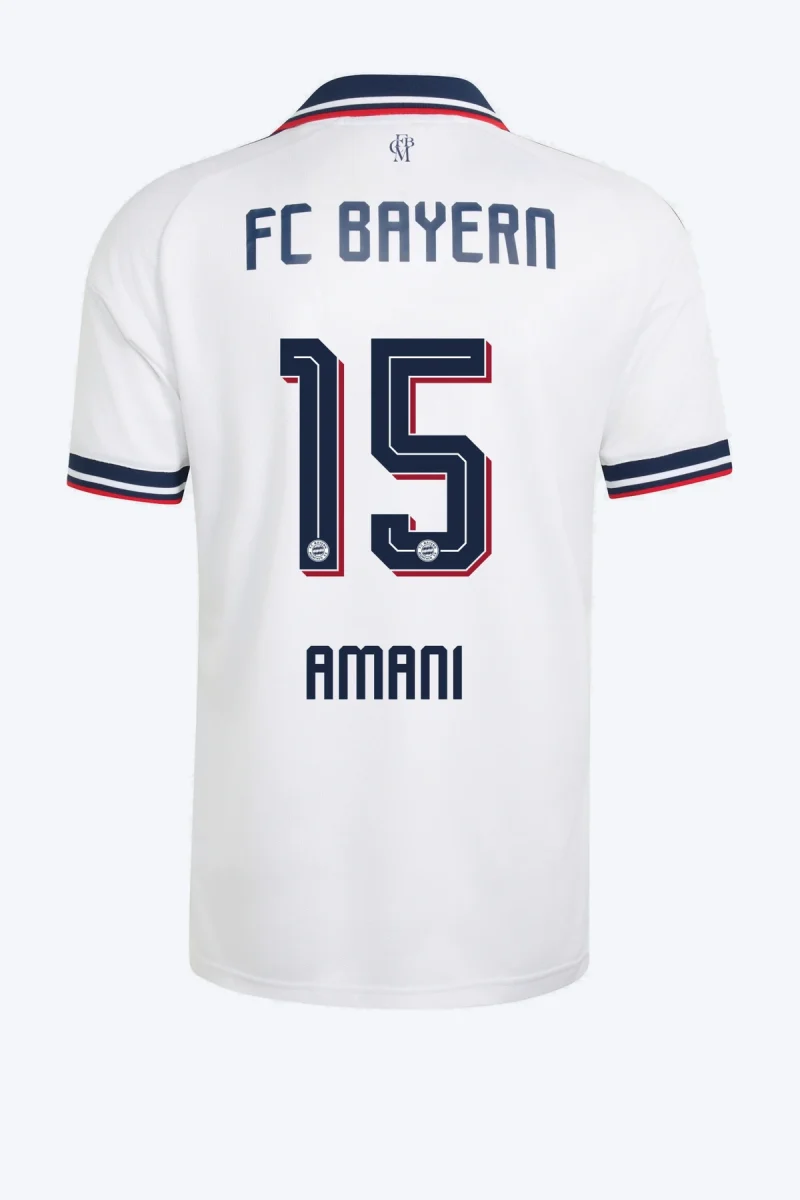 Amani 15 Voetbalshirt - FC Bayern 26/27 Uit Dames Team