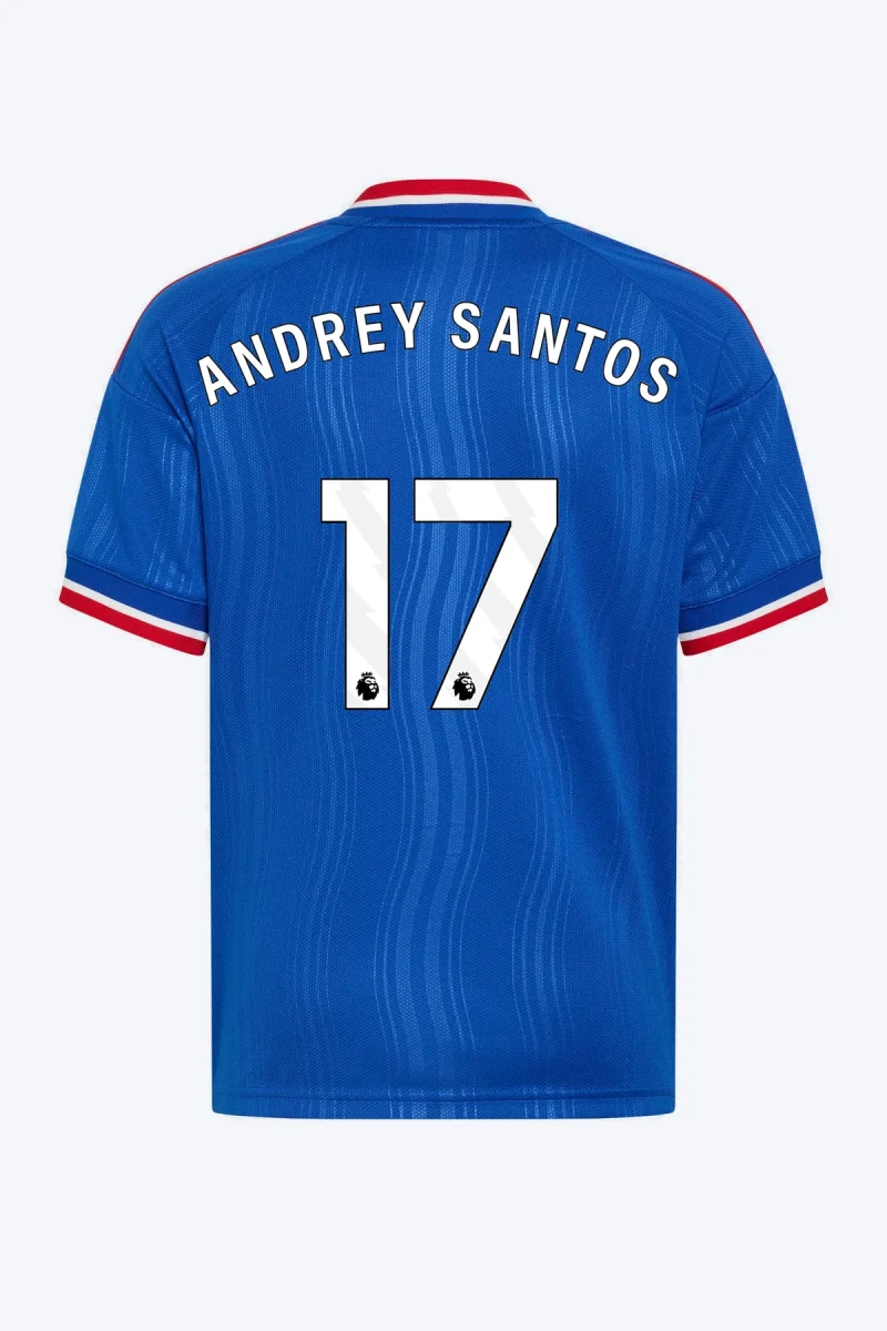 Andrey Santos 17 Voetbalshirt - Manchester United 26/27 Uit Kids