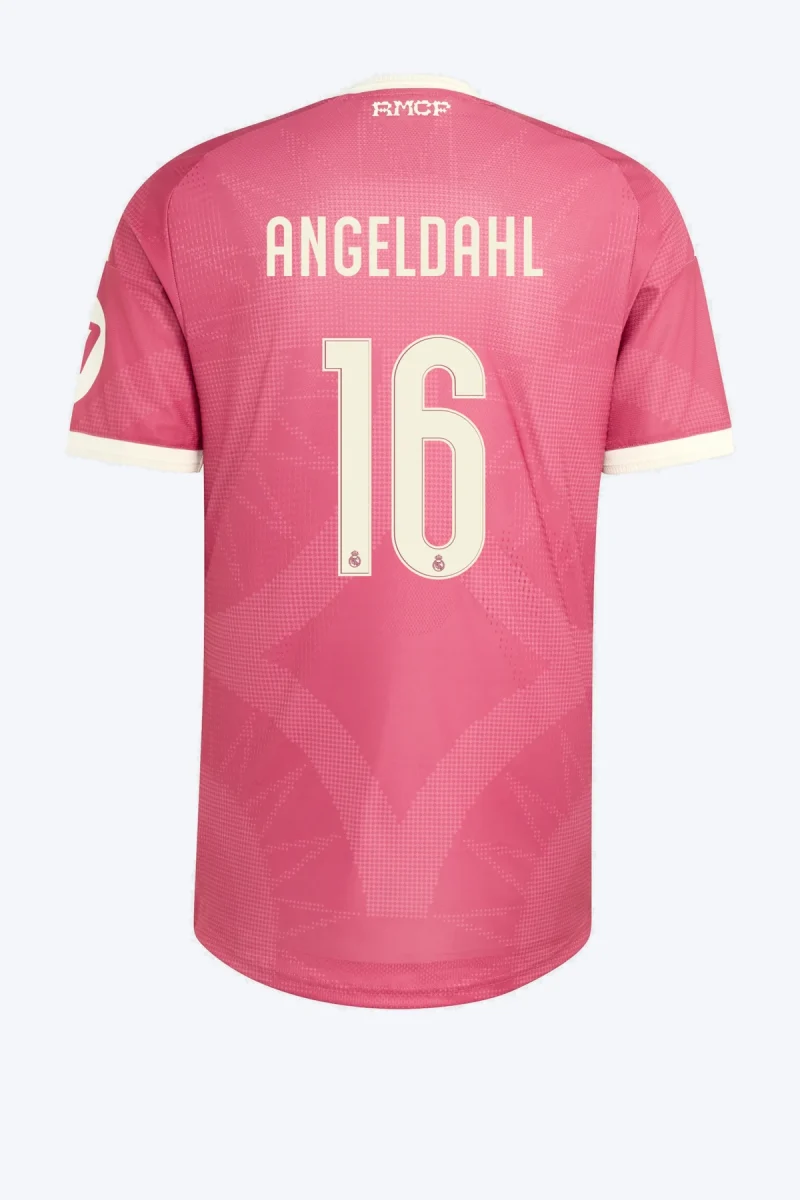 Angeldahl 16 Voetbalshirt - Real Madrid 26/27 Derde Authentic