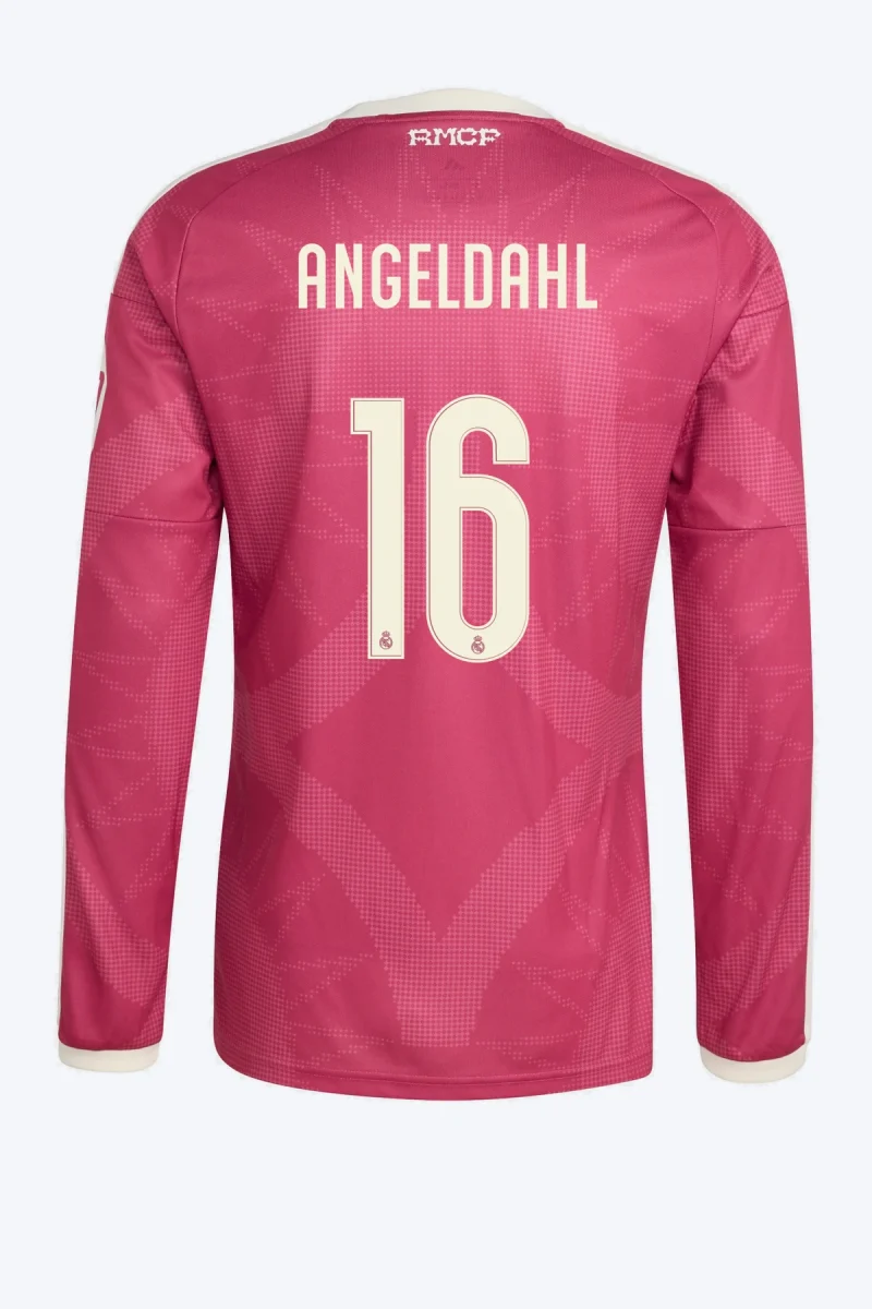 Angeldahl 16 Voetbalshirt - Real Madrid 26/27 Derde Lange Mouw
