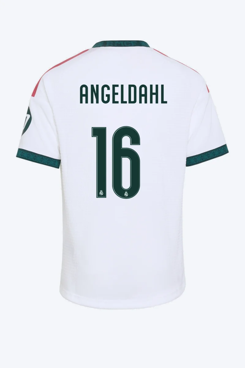 Angeldahl 16 Voetbalshirt - Real Madrid 26/27 Thuis Kids