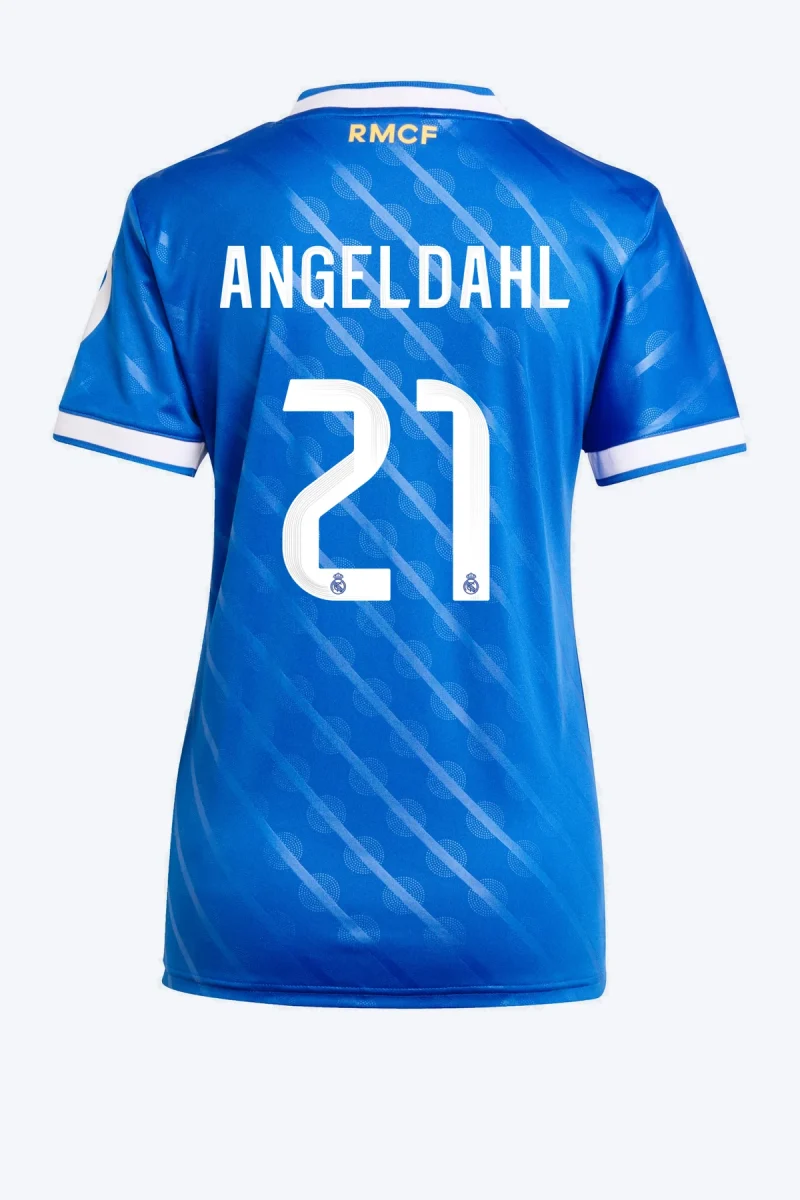 Angeldahl 21 Voetbalshirt - Real Madrid 25/26 Derde