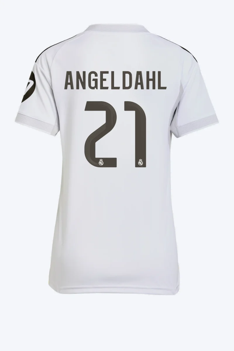 Angeldahl 21 Voetbalshirt - Real Madrid 25/26 Thuis