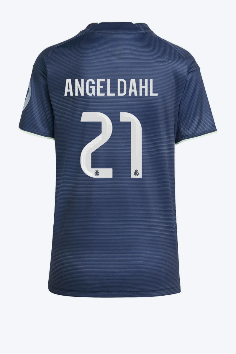Angeldahl 21 Voetbalshirt - Real Madrid 25/26 Uit