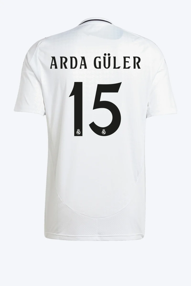 Arda Güler 15 Voetbalshirt - Real Madrid 24/25 Thuis