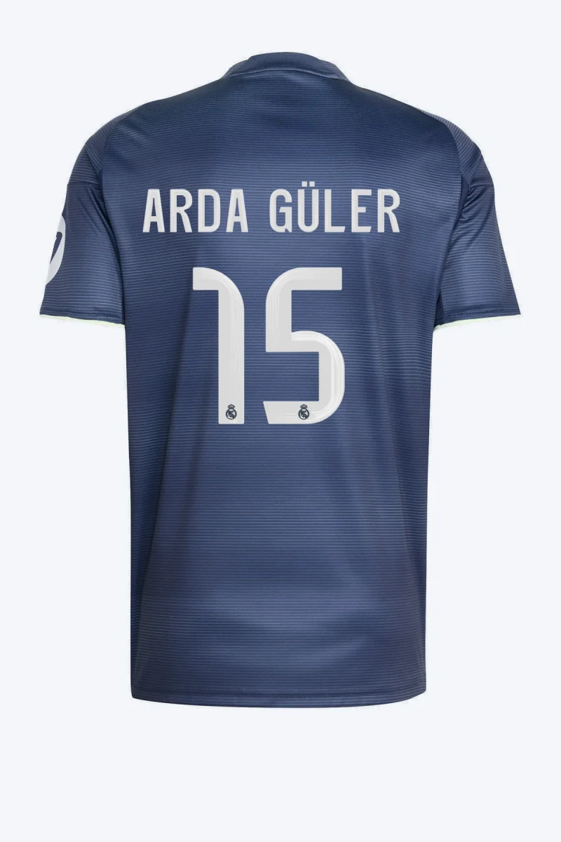 Arda Güler 15 Voetbalshirt - Real Madrid 25/26 Uit