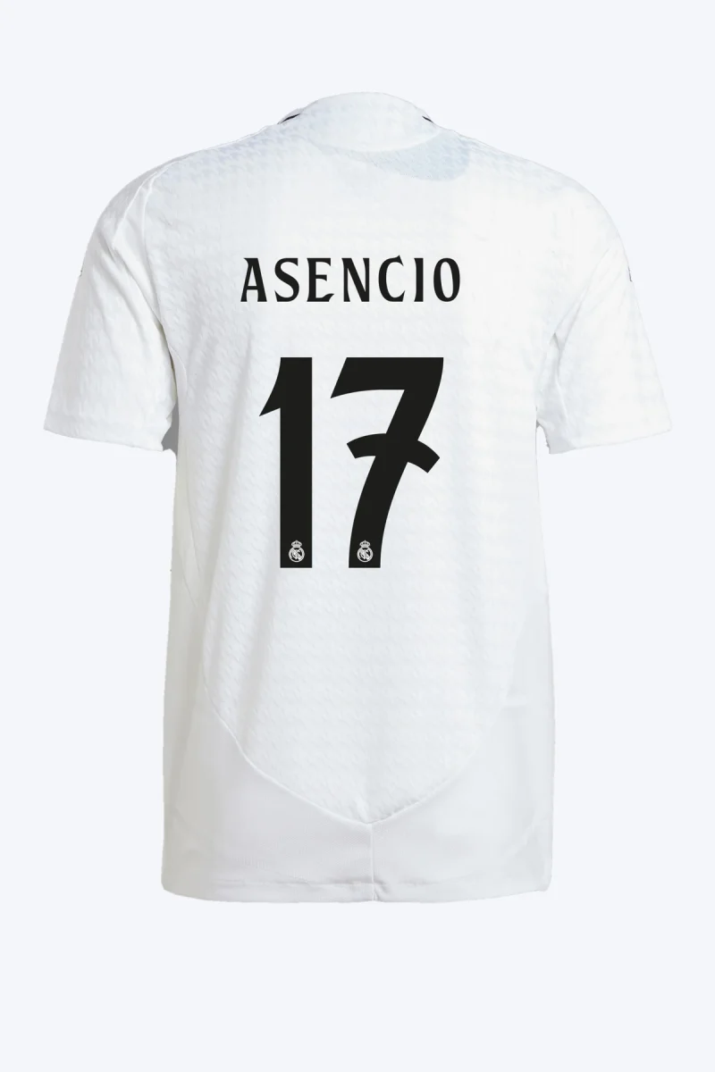 Asencio 17 Voetbalshirt - Real Madrid 24/25 Thuis Authentic