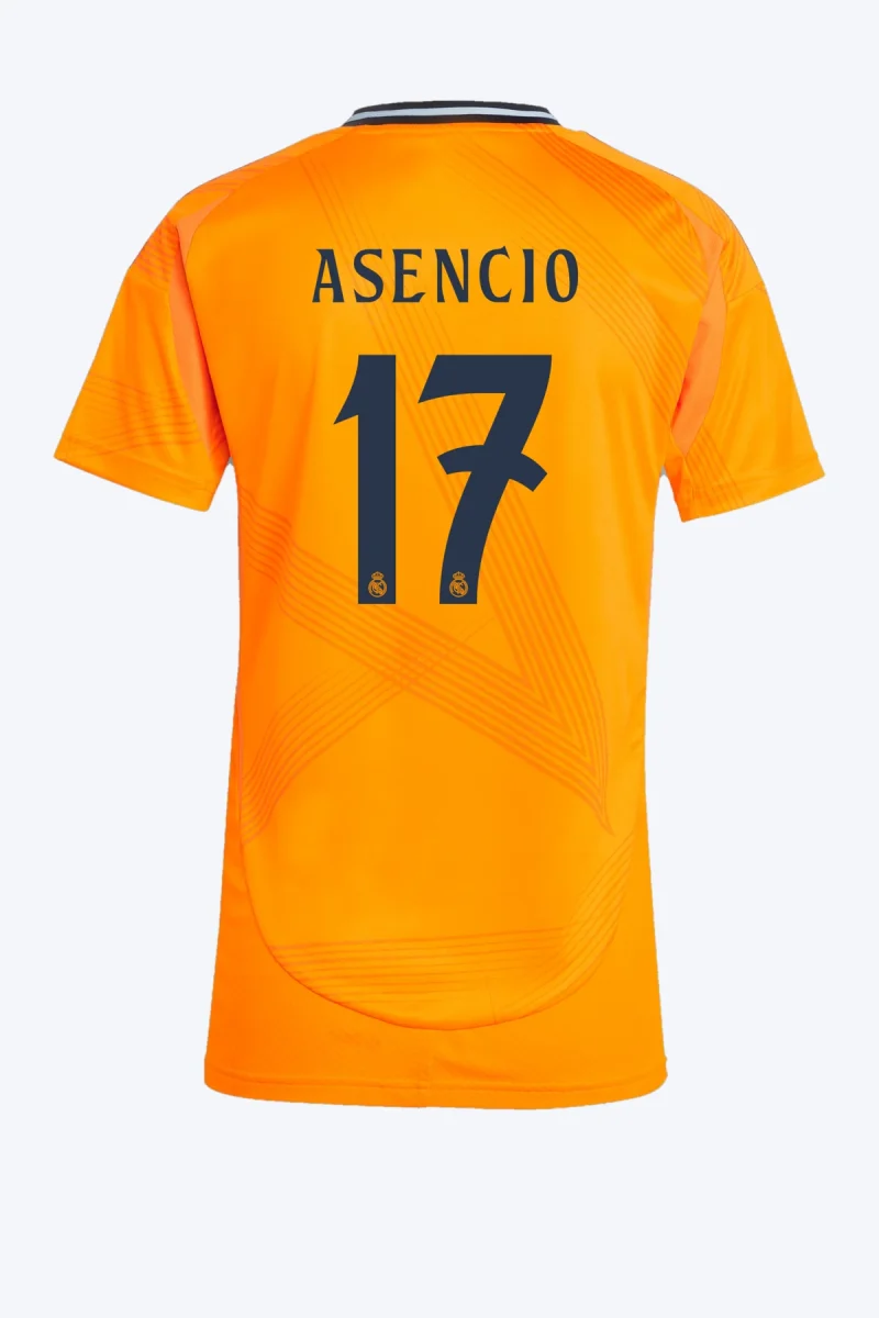 Asencio 17 Voetbalshirt - Real Madrid 24/25 Uit