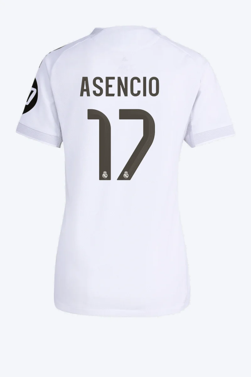 Asencio 17 Voetbalshirt - Real Madrid 25/26 Thuis Authentic