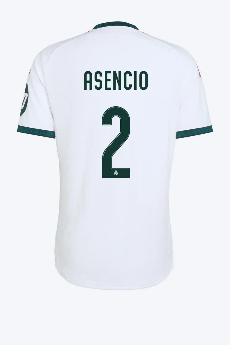 Asencio 2 Voetbalshirt - Real Madrid 26/27 Thuis Authentic