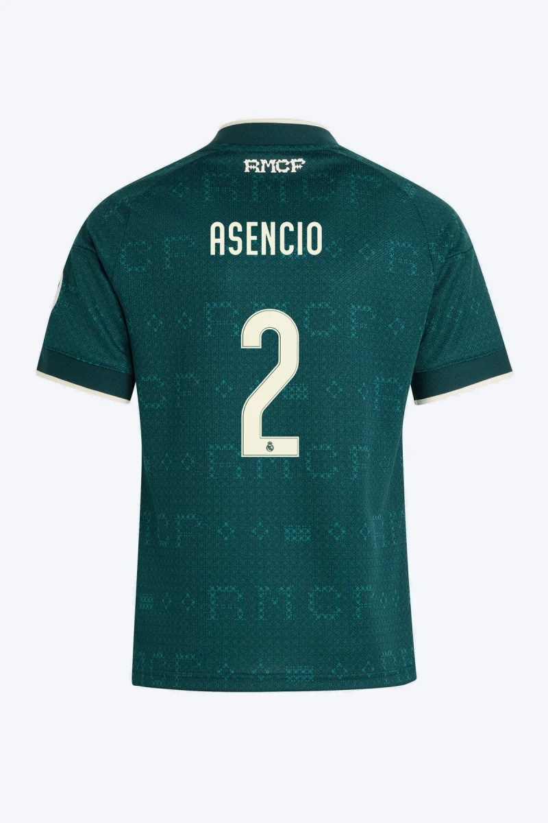 Asencio 2 Voetbalshirt - Real Madrid 26/27 Uit Kids